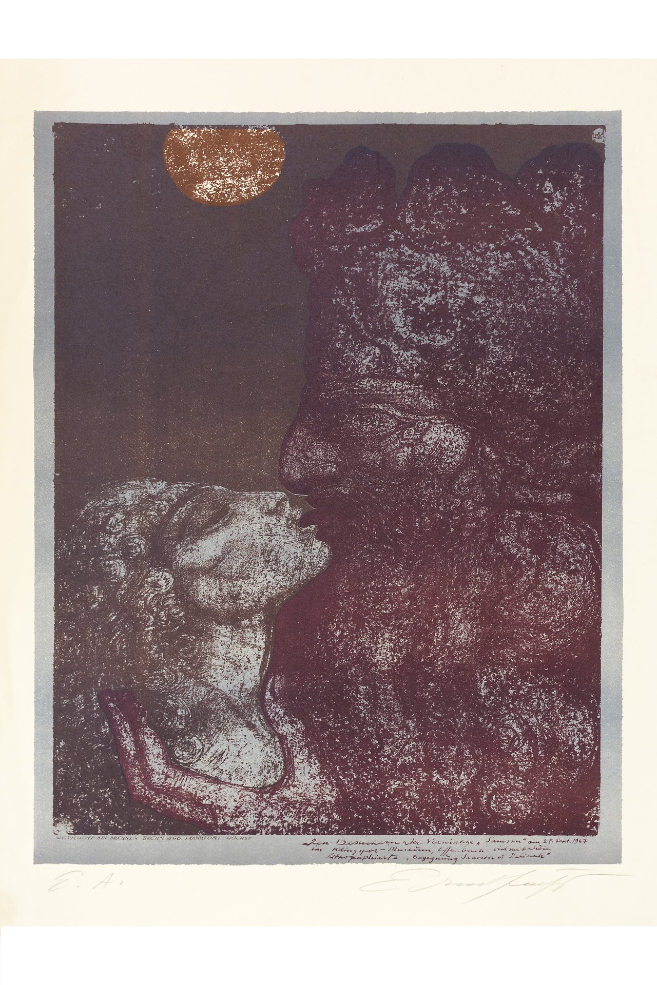 Samson und Delilah (Ernst Fuchs)